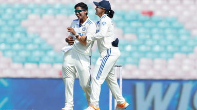 Double Delight: Deepti Sharma dismisses Jones, Ecclestone in same over