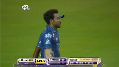 M1: MI vs KKR – Shakib Al Hasan Wicket