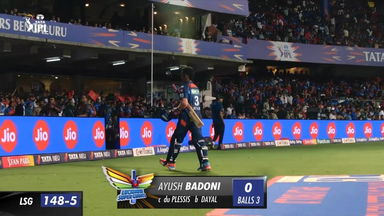 M15: RCB vs LSG – Ayush Badoni Wicket