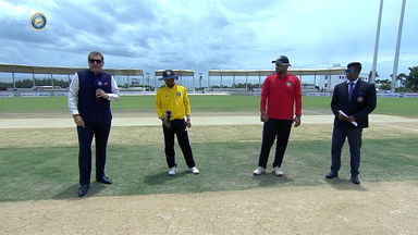 Prof D B Deodhar Trophy 2023-24,  East Zone vs North East Zone: Toss