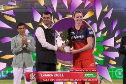TATA WPL Green Dot Balls of the Match: Final, Royal Challengers Bengaluru vs Delhi Capitals, WPL 2026: Lauren Bell