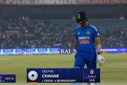 IND vs AUS 2023-24, 4TH T20I: Deepak Chahar Wicket