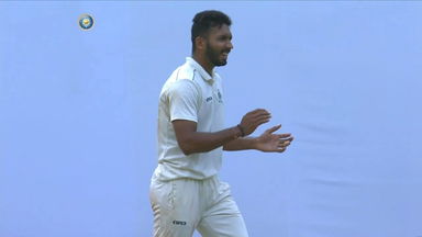 Ranji Trophy 2021-22, Madhya Pradesh v Mumbai, Final: Mumbai 2nd Innings Fall of Wickets