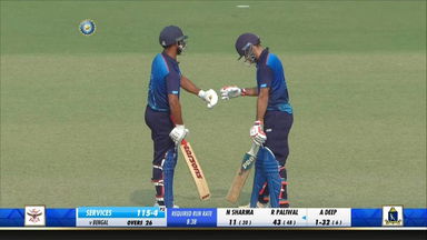 Rajat Paliwal's fighting 90 (102) vs Bengal
