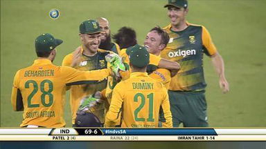2ND T20I: IND vs SA – Suresh Raina Wicket
