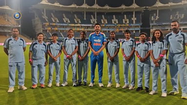 A special crossover ft. Team India & India U19 Women's