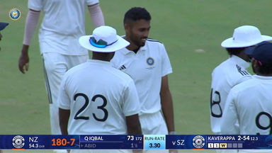 Duleep Trophy 2026 SF2, SZ vs NZ: Vidwath Kaverappa sparkles with superb spell of 4/66