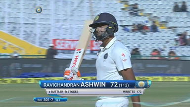 IND vs ENG 2016 - 3rd Test, day 3 : R Ashwin Wicket