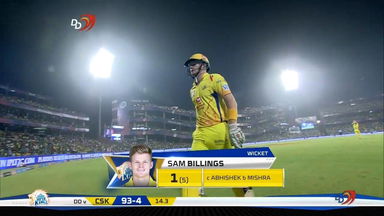 M52: DD vs CSK – Sam Billings Wicket
