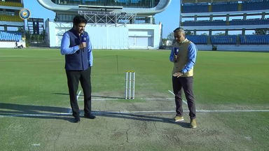 Ranji Trophy  2022/23, QF 2  Saurashtra vs Punjab  Day 3: Pitch report