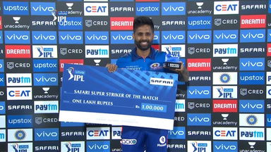 M13: DC vs MI – Safari Super Striker of the Match – Suryakumar Yadav