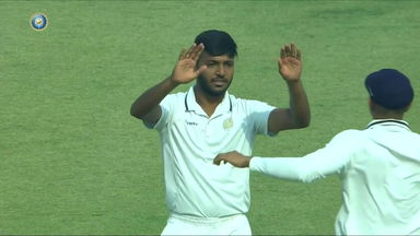 Ranji Trophy  2022/23, Final Bengal vs Saurashtra: Chetan Sakariya makes early impact with a double-wicket over