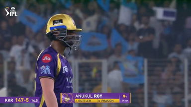 IPL 2026 M25: GT vs KKR - Anukul Roy Wicket