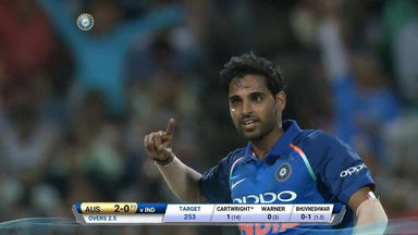 IND vs AUS, 2nd ODI: Fall of wickets