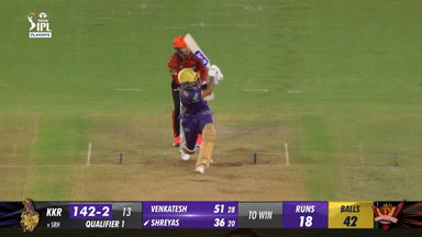 Q1: KKR vs SRH – Shreyas Iyer Six