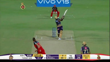 M17: RCB vs KKR – Andre Russell Six