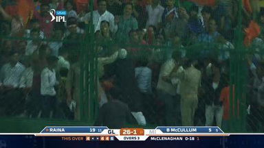 M54: GL vs MI – Suresh Raina Six