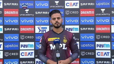 M25: DC vs KKR  – Nitish Rana Interview