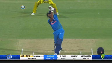 IND vs AUS 2019, 2nd T20I: KL Rahul Six