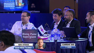2017 VIVO IPL Player Auction - Rising Pune Supergiant
