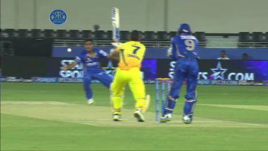 M10: RR vs CSK –  Francois du Plessis Wicket