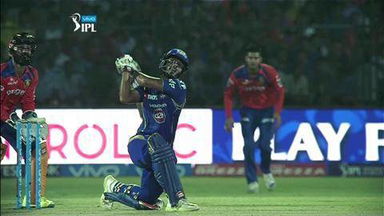 M54: GL vs MI – Nitish Rana Six