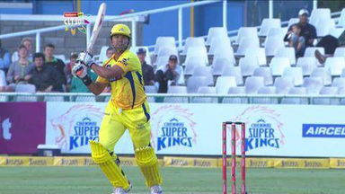 M7: CSK vs LIO – Raina c Petersen b de Bruyn
