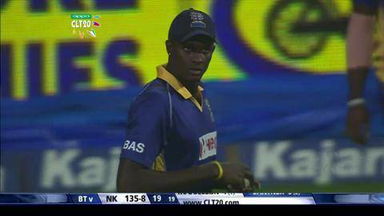 M20: NK vs BT –  Scott Kuggeleijn Wicket