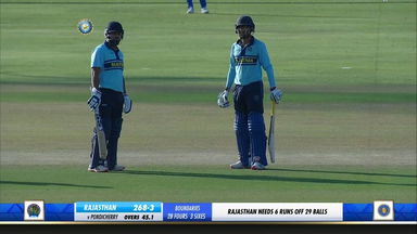 Manendra Singh's match-winning ton vs Pondicherry
