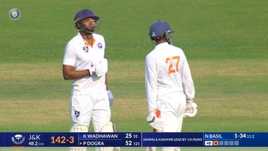Ranji Trophy 2025 QF1, J & K vs Kerala, Day 3: Match Highlights