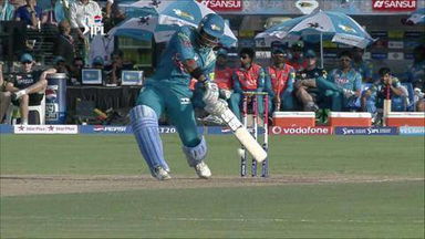 M58: PWI vs MI – Abhishek Nayar Wicket
