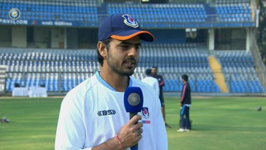 Ranji Trophy  2023/24, Mumbai vs Uttar Pradesh, Day 3: Nitish Rana Interview