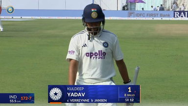 IND vs SA 2025, 1st Test: Kuldeep Yadav Wicket