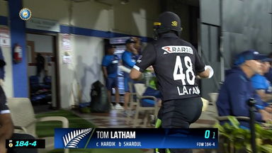 IND vs  NZ 2023, 3RD ODI: Tom Latham  Wicket