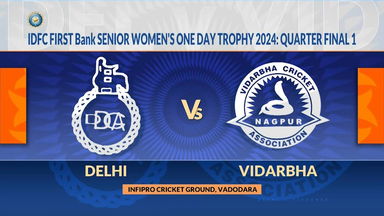 Senior Womens One Day Trophy 2023-24  QF1: Delhi vs Vidarbha: Match Highlights