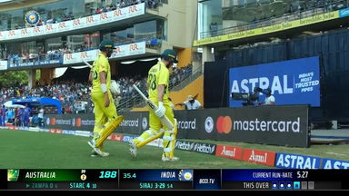 IND vs AUS 2023, 1ST ODI: Adam Zampa Wicket
