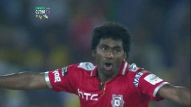 M22: KXIP vs CSK –  MS Dhoni Wicket