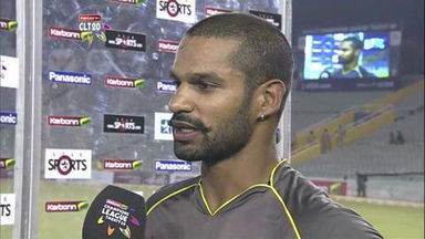 CLT20 2013 Q2: SRH vs KM – Interview Shikhar Dhawan and Lahiru Thirimanne