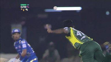 CLT20 2014 Q4: MI vs SE  –   Super Sixes