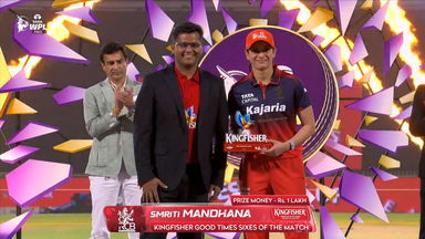 Kingfisher Good Times Sixes of the Match: Final, Royal Challengers Bengaluru vs Delhi Capitals, WPL 2026: Smriti Mandhana