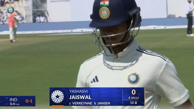 IND vs SA 2025, 1st Test: Yashasvi Jaiswal Wicket