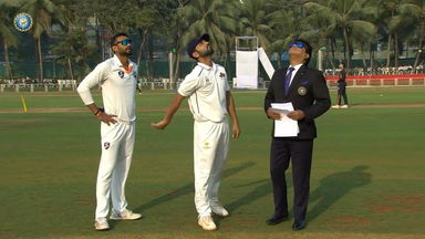Ranji Trophy 2025, Mumbai vs J & K: Toss
