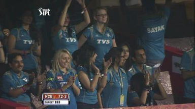 Match 21 RCB vs PWI – Kohli's Wicket