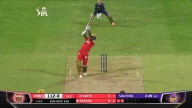 M08: KKR vs PBKS – Kagiso Rabada Six