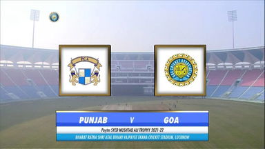 Syed Mushtaq Ali Trophy 2021-22, Punjab vs Goa: Highlights