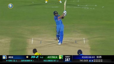 IND vs AUS 2022, 3RD T20I: Virat Kohli  Six