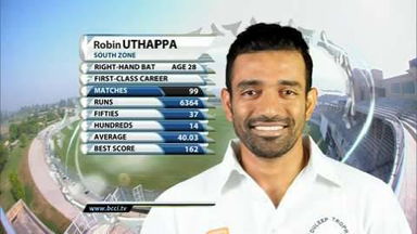 Duleep Trophy 2014-15: Uthappa's 120 v East Zone