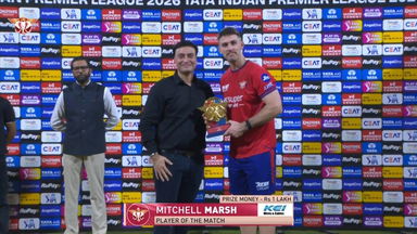 IPL 2026 M59: LSG vs CSK - Player of the Match - Mitchell Marsh