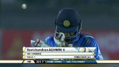 5TH ODI: IND vs SL – Ravichandran Ashwin Wicket