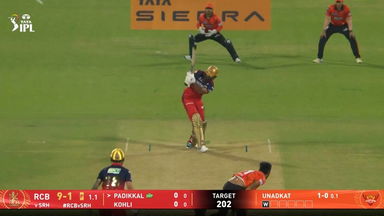 IPL 2026 M01: RCB vs SRH - Devdutt Padikkal Six